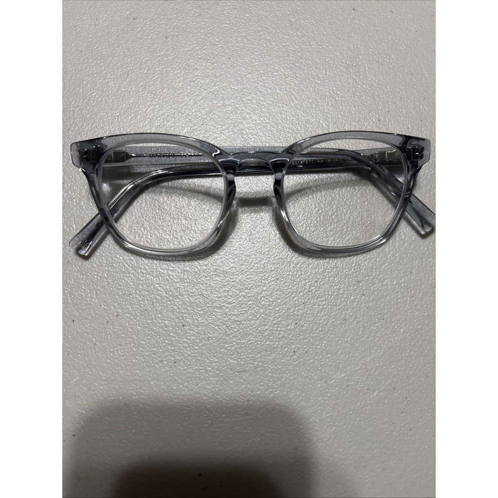 Warby Parker Felix 371 Pacific Crystal Eyeglasses Frames 49-19-145 18059
